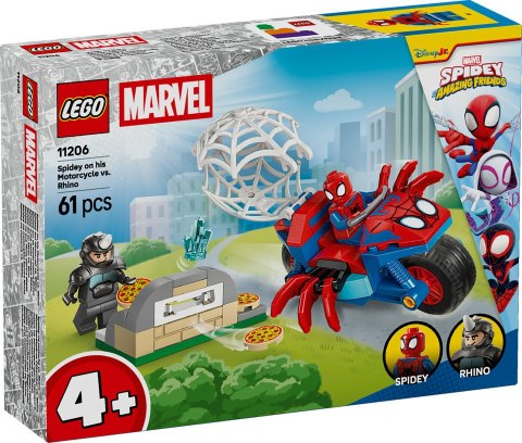 11206 | Spidey Na Motocyklu Kontra Rhino