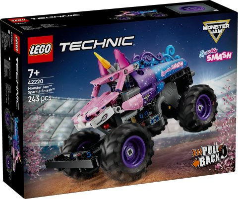 42220 | Monster Jam™ Sparkle Smash™ z Napędem Typu Pull-Back