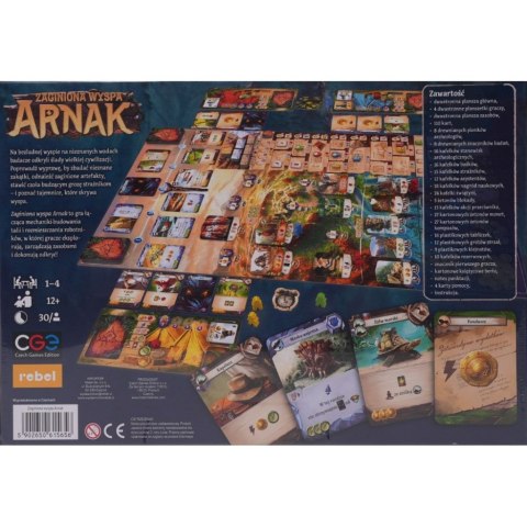 GRA ZAGINIONA WYSPA ARNAK - podstawa - REBEL