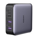 Ładowarka sieciowa UGREEN CD327 Nexode 65W 2xUSB-C+2xUSB-A (szara)