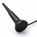 Qoltec Antena 4G LTE z podstawą magnetyczną | 5dBi | wewnętrzna | dookólna | 600-2700 MHz | SMA | 3m