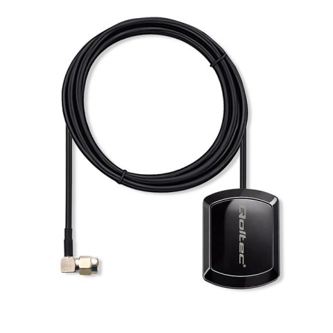 Qoltec Mobilna Antena GPS GLONASS z podstawą magnetyczną | dookólna | 28dBi | SMA RA