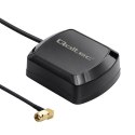 Qoltec Mobilna Antena GPS GLONASS z podstawą magnetyczną | dookólna | 28dBi | SMA RA