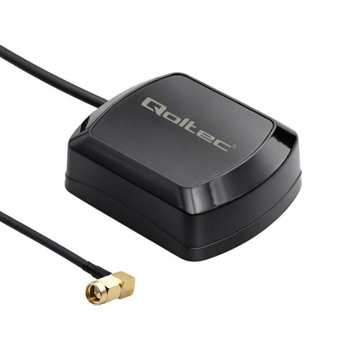 Qoltec Mobilna Antena GPS GLONASS z podstawą magnetyczną | dookólna | 28dBi | SMA RA