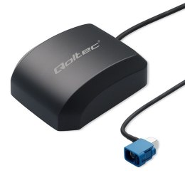 Qoltec Mobilna Antena GPS GLONASS z podstawą magnetyczną | dookólna | 28dBi | FAKRA