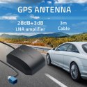 Qoltec Mobilna Antena GPS GLONASS z podstawą magnetyczną | dookólna | 28dBi | FAKRA