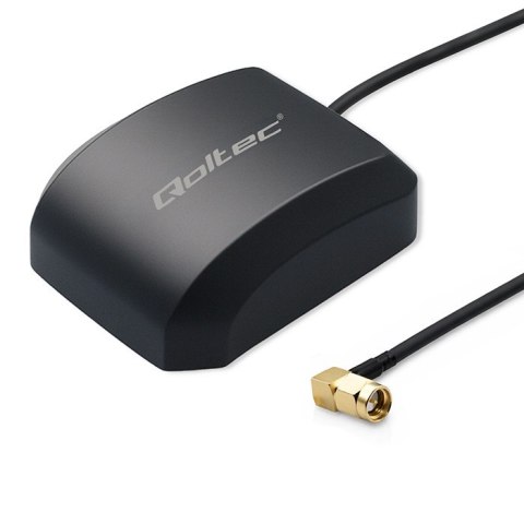 Qoltec Mobilna Antena GPS GLONASS z podstawą magnetyczną | dookólna | 28dBi | SMA RA