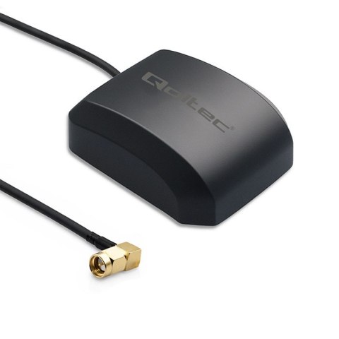 Qoltec Mobilna Antena GPS GLONASS z podstawą magnetyczną | dookólna | 28dBi | SMA RA
