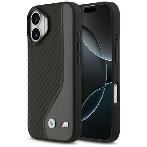 BMW M Carbon Logo MagSafe - Etui iPhone 17 (antracyt)