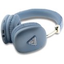 Guess 4G Triangle Logo - Bezprzewodowe słuchawki nauszne Bluetooth V5.3 (niebieski)