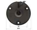 KAMERA IP IPC-HFW2649S-S-IL-0280B-BLACK Smart Dual Light WizSense - 6 Mpx 2.8 mm DAHUA