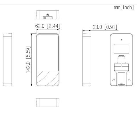 KONTROLER DOSTĘPU ASI1201E-D-V1 DAHUA