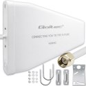 Qoltec Antena 4G 5G LTE | 9dBi | kierunkowa | zewnętrzna | SMA male | wodoodporna | 3m