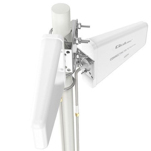 Qoltec Antena 4G 5G LTE | 9dBi | kierunkowa | zewnętrzna | SMA male | wodoodporna | 3m