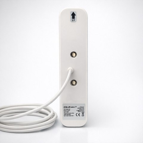Qoltec Antena 4G 5G LTE | 9dBi | kierunkowa | zewnętrzna | SMA male | wodoodporna | 3m