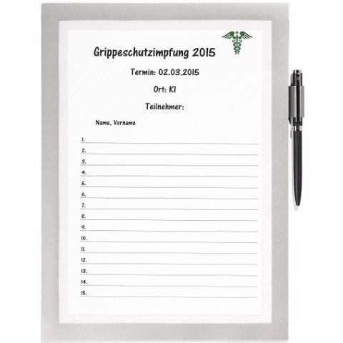 RAMKA DURABLE DURAFRAME NOTE A4 CZARNA