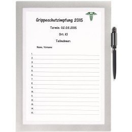 RAMKA DURABLE DURAFRAME NOTE A4 SREBRNA