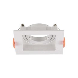 Oczko V-TAC GU10 wpuszczane kwadrat białe VT-933-W 3 lata gwarancji