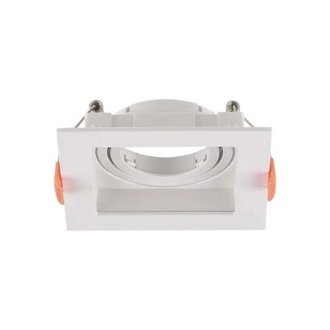 Oczko V-TAC GU10 wpuszczane kwadrat białe VT-933-W 3 lata gwarancji