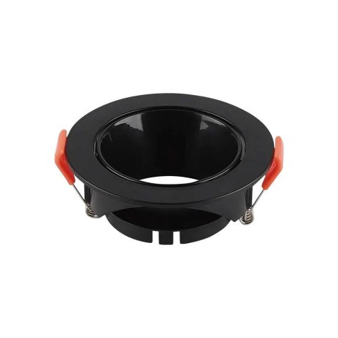 Oczko V-TAC GU10 wpuszczane okrągłe czarne/czarne VT-931 3 lata gwarancji