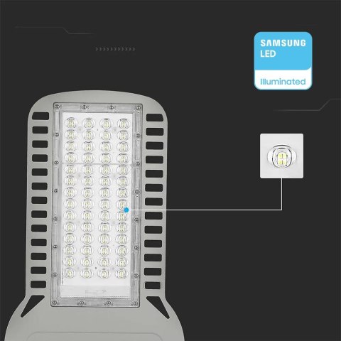 Oprawa uliczna LED V-TAC SAMSUNG CHIP 150W soczewki 110st 135Lm/W VT-154ST 6500K 20300lm 5 lat gwarancji