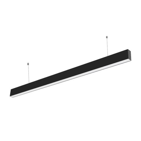 Oprawa V-TAC LED linear SAMSUNG CHIP 40W do łączenia zwieszana czarna 120cm VT-7-40 4000K 3650lm 5 lat gwarancji
