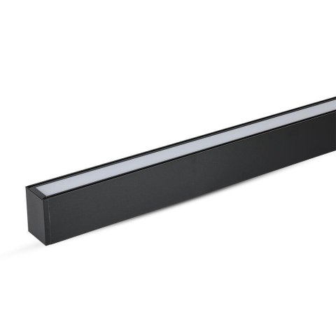 Oprawa V-TAC LED linear SAMSUNG CHIP 40W do łączenia zwieszana czarna 120cm VT-7-40 4000K 3650lm 5 lat gwarancji