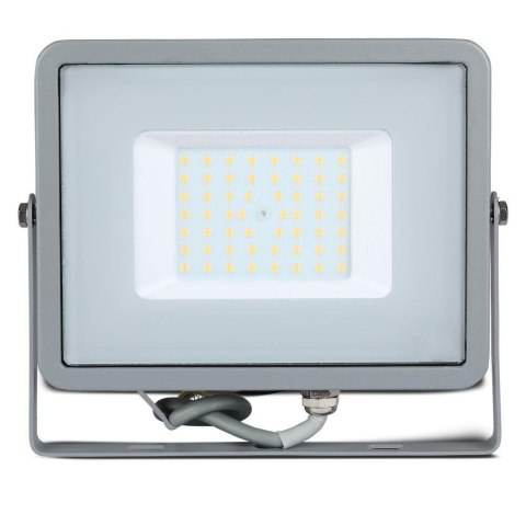 Projektor LED V-TAC 50W SAMSUNG CHIP szary VT-50-G 4000K 4000lm 5 lat gwarancji