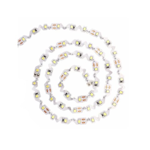 Taśma LED V-TAC S-shape zig zag do zakrętów SMD2835 300LED 12V IP20 VT-2835-5 3000K 420lm