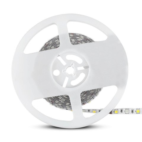 Taśma LED V-TAC 12V SMD5050 300LED RGBW IP20 8W/m VT-5050 60-IP20-8 6500K+RGB 357lm