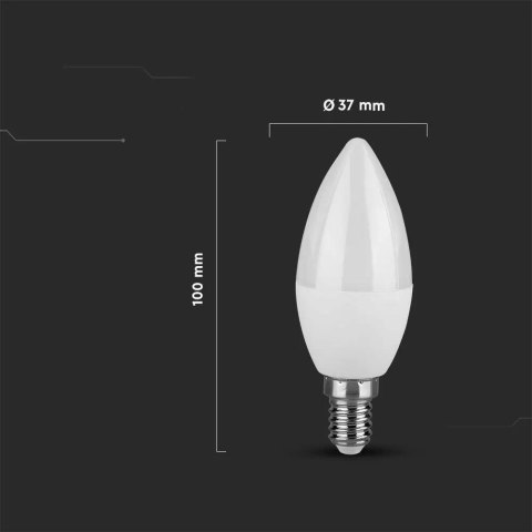 Żarówka LED V-TAC 3,7W E14 świeczka VT-1818 4000K 320lm