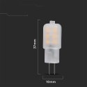 Żarówka LED V-TAC SAMSUNG CHIP 1.1W G4 VT-201 3000K 100lm 5 lat gwarancji