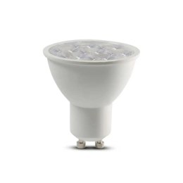 Żarówka LED V-TAC SAMSUNG CHIP GU10 6W 10st (wąski kąt światła) VT-249 3000K 445lm 5 lat gwarancji