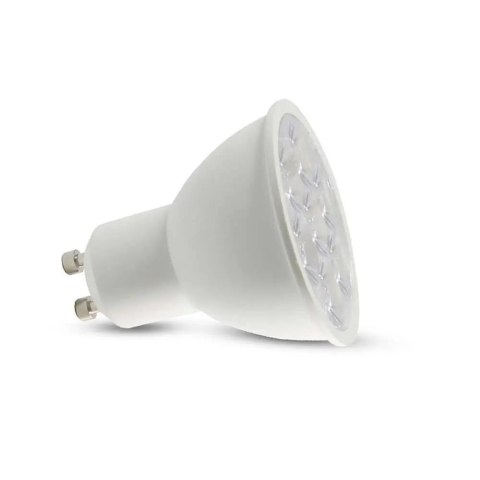 Żarówka LED V-TAC SAMSUNG CHIP GU10 6W 10st (wąski kąt światła) VT-249 3000K 445lm 5 lat gwarancji