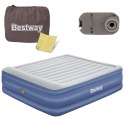 Materac dmuchany 203 x 193 x 56 cm z wbudowaną pompką elektryczną Bestway 67692