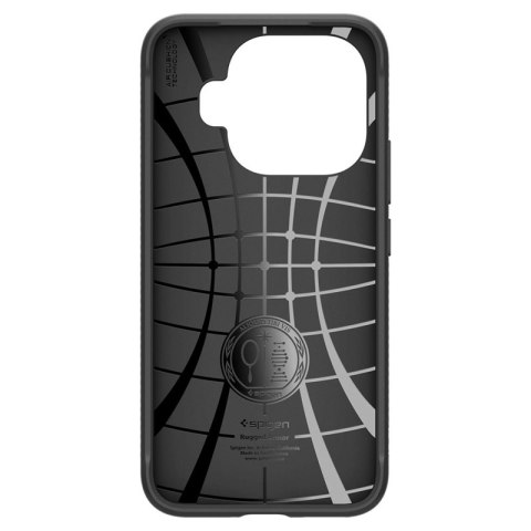 Spigen Rugged Armor - Etui do Xiaomi 15T Pro (Matte Black)
