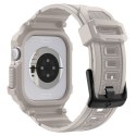 Spigen Rugged Armor Pro V2 - Pasek z obudową do Apple Watch 10 / 11 46 mm (Dune Beige)