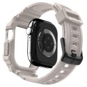 Spigen Rugged Armor Pro V2 - Pasek z obudową do Apple Watch 10 / 11 46 mm (Dune Beige)
