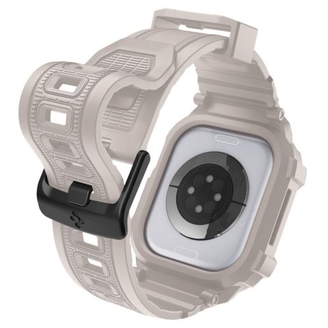 Spigen Rugged Armor Pro V2 - Pasek z obudową do Apple Watch 10 / 11 46 mm (Dune Beige)