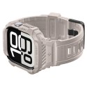 Spigen Rugged Armor Pro V2 - Pasek z obudową do Apple Watch 10 / 11 46 mm (Dune Beige)