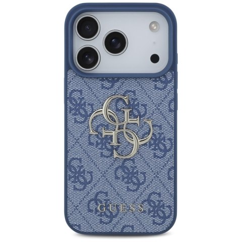 Guess 4G Big Logo - Etui iPhone 17 Pro (niebieski)