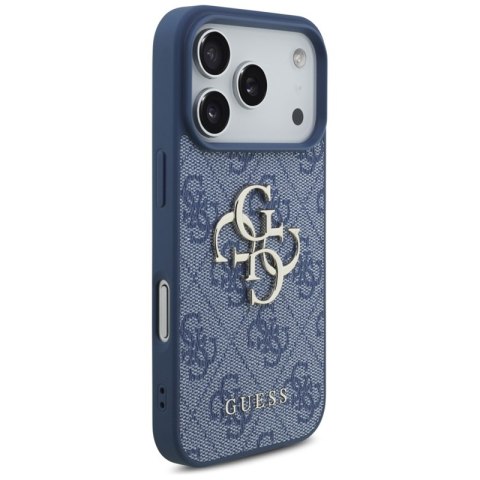 Guess 4G Big Logo - Etui iPhone 17 Pro (niebieski)