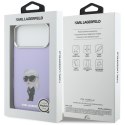 Karl Lagerfeld IML Aquarelle Karl & Choupette & Logo MagSafe - Etui iPhone 17 Pro Max (fioletowy)