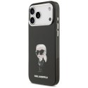 Karl Lagerfeld IML Aquarelle Karl & Logo MagSafe - Etui iPhone 17 Pro Max (czarny)
