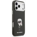 Karl Lagerfeld IML Aquarelle Karl & Logo MagSafe - Etui iPhone 17 Pro Max (czarny)