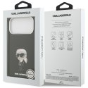 Karl Lagerfeld IML Aquarelle Karl & Logo MagSafe - Etui iPhone 17 Pro Max (czarny)