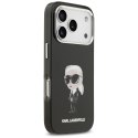 Karl Lagerfeld IML Aquarelle Karl & Logo MagSafe - Etui iPhone 17 Pro (czarny)