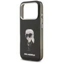 Karl Lagerfeld IML Aquarelle Karl & Logo MagSafe - Etui iPhone 17 Pro (czarny)