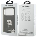 Karl Lagerfeld IML Aquarelle Karl & Logo MagSafe - Etui iPhone 17 Pro (czarny)