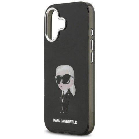 Karl Lagerfeld IML Aquarelle Karl & Logo MagSafe - Etui iPhone 17 (czarny)